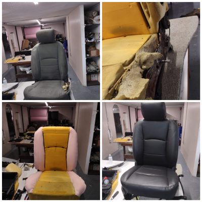 Restauracion o cambio total del foam a asientos Clasicos y modernos